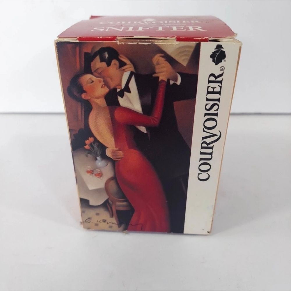 Vintage NOS Courvoisier Cognac Promotional Snifter Glass Le Cognac de Napoleon